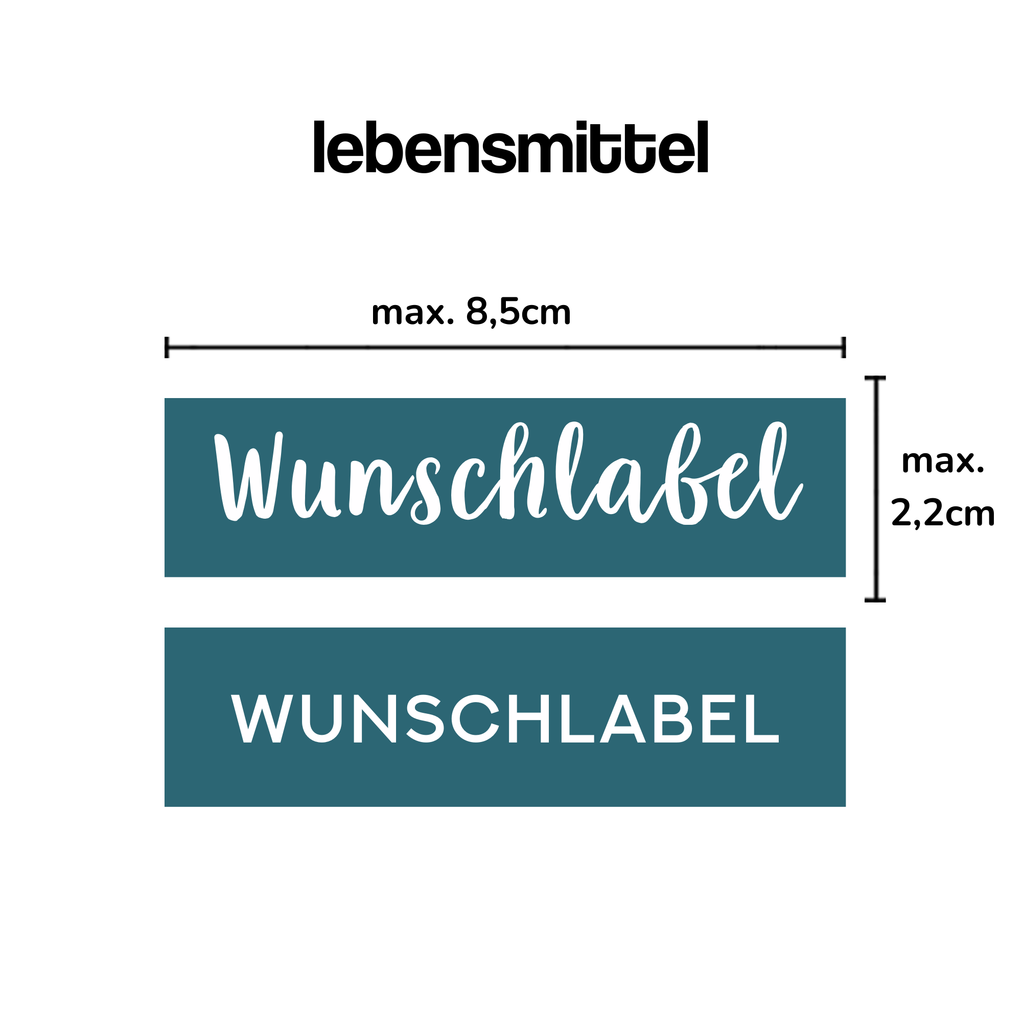 Lebensmittel Label