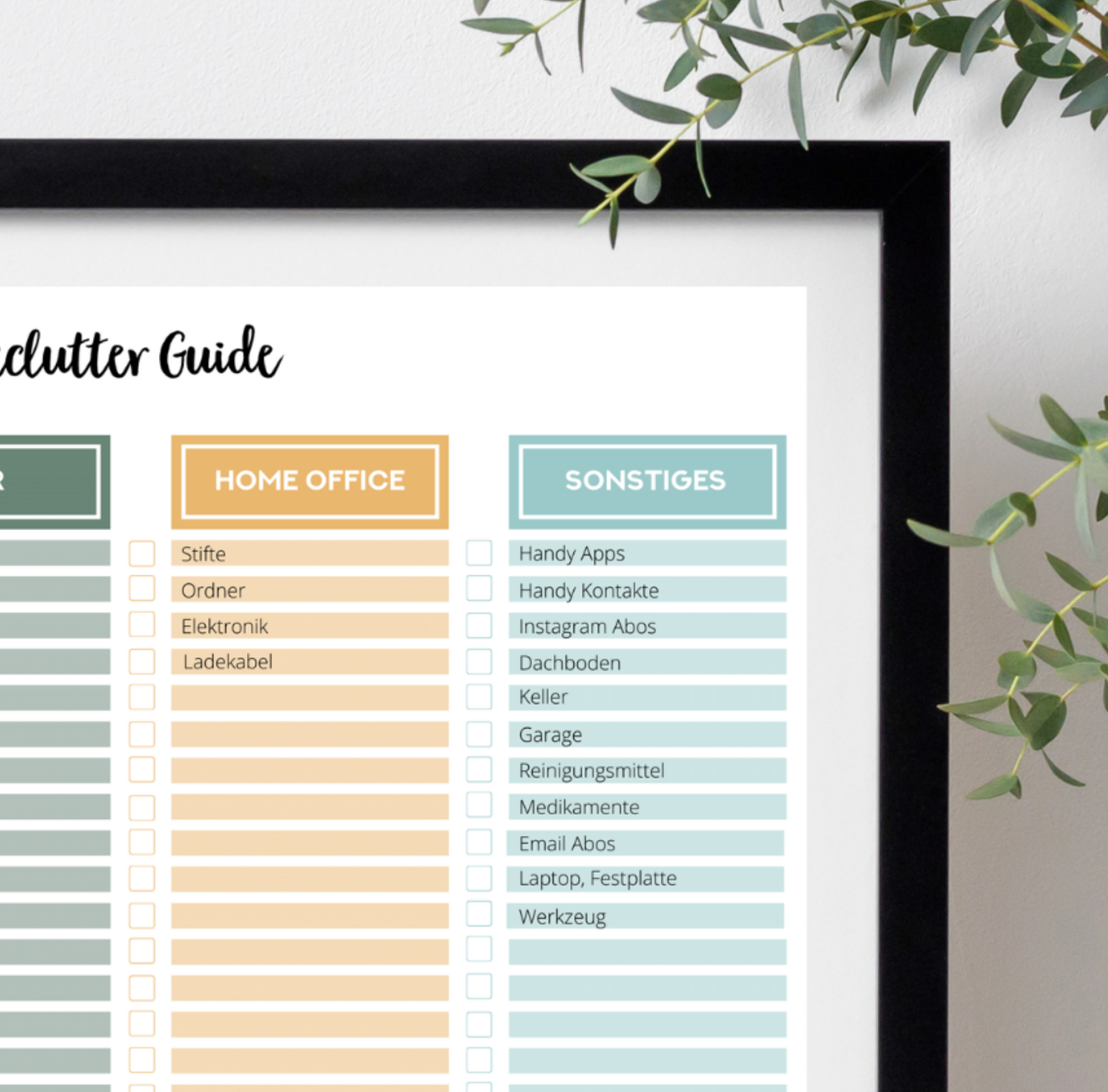 Declutter Guide