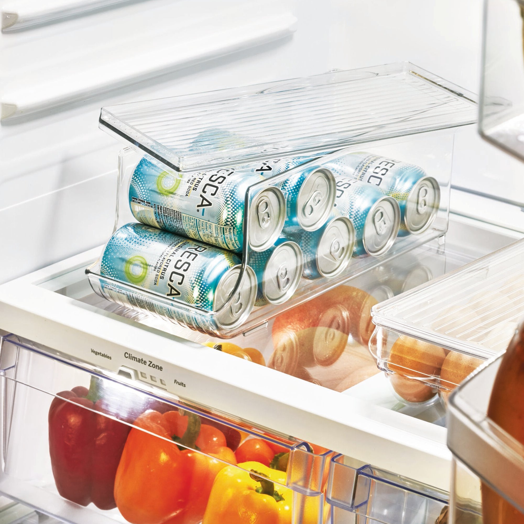 iDesign BINZ Kühlschrankbox für 9 Getränkedosen - The Home Habit
