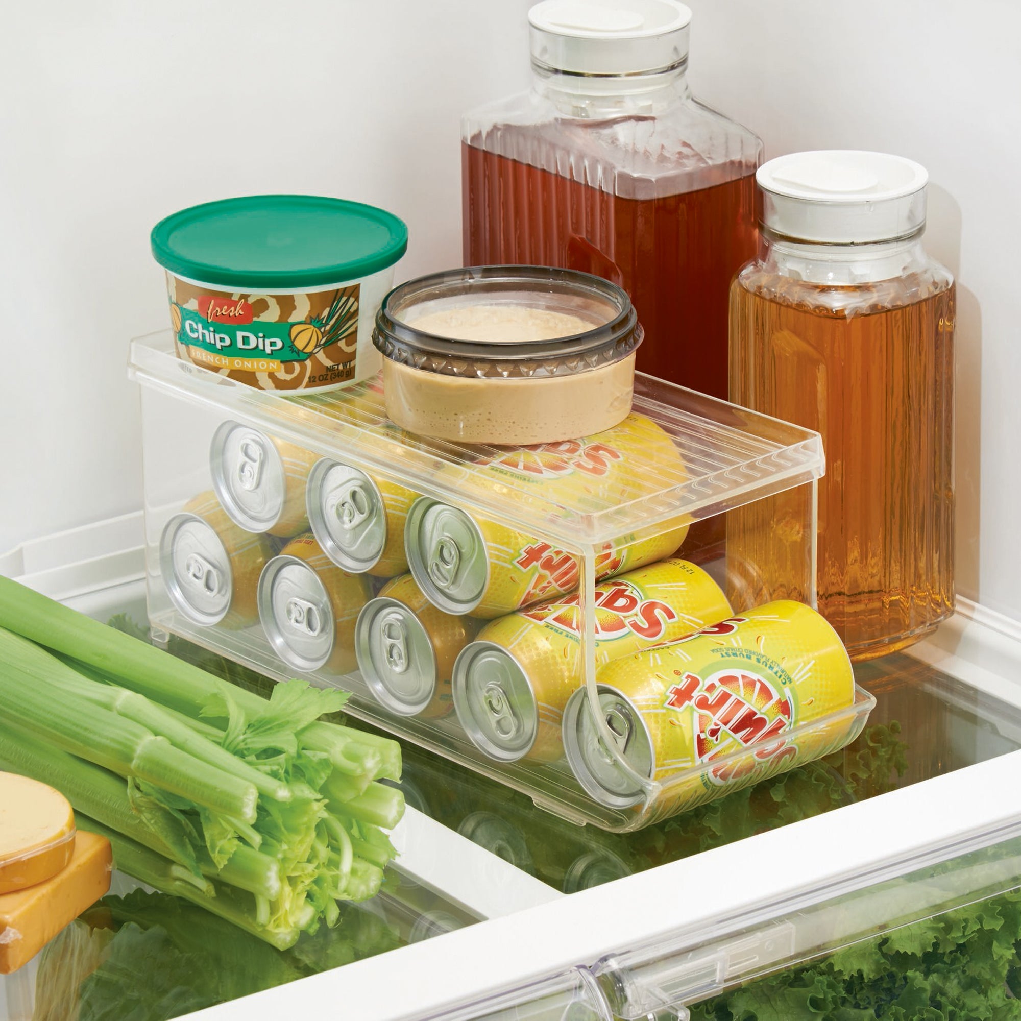 iDesign BINZ Kühlschrankbox für 9 Getränkedosen - The Home Habit